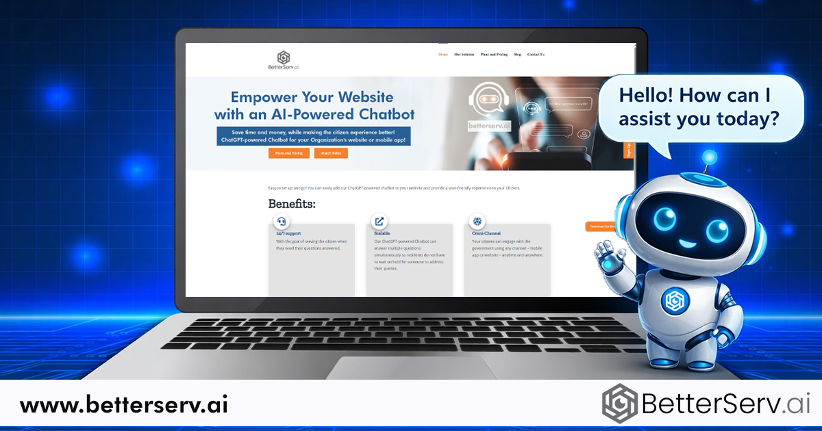 AI Chatbot for Websites Providing Easy Access to City Services
