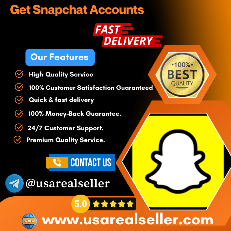Get Snapchat Accounts - Monitized, Hidh Follower,Score Acc