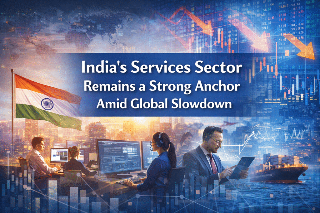 India’s Services Sector Driving Growth Amid Global Slowdown