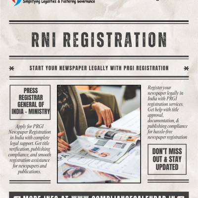 Apply for PRGI Registration in India Online – Fast & Expert Assistance Profile Picture