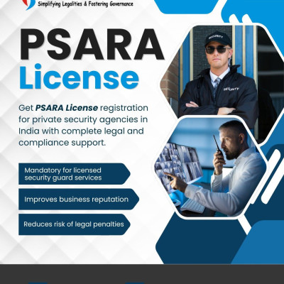 PSARA License Registration Services in India | Compliance Calendar LLP Profile Picture