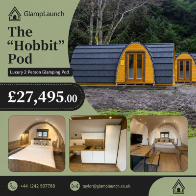 The "Hobbit" Pod - Luxury 2 Person Glamping Pod Profile Picture