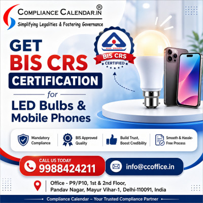 Apply Online for BIS CRS Certification for Electronic Products Profile Picture
