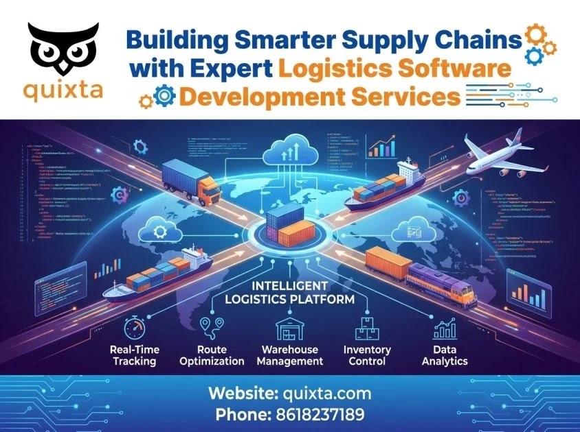 Building Smarter Supply Chains with Expert Logistics Software Development Services