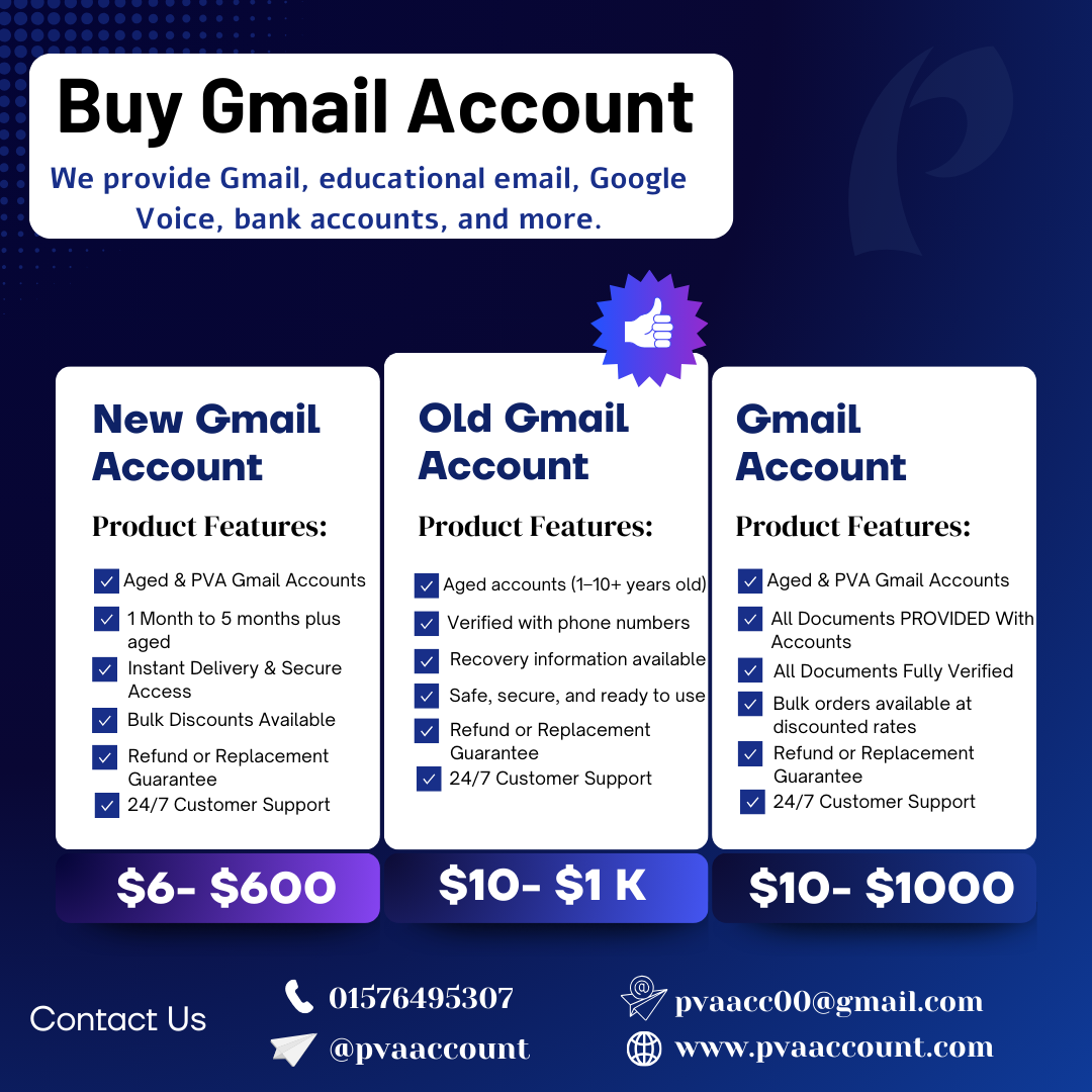 Buy Gmail Account | Fast & 100% Verified