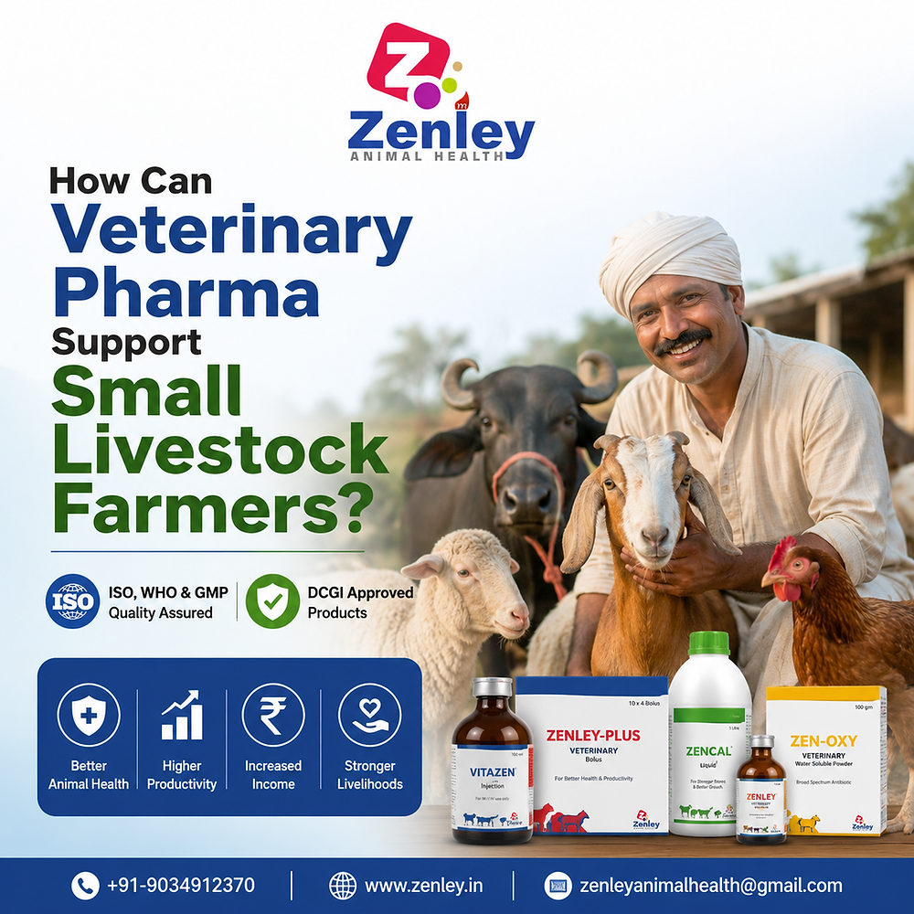 How Can Veterinary Pharma Support Small Livestock Farmers?