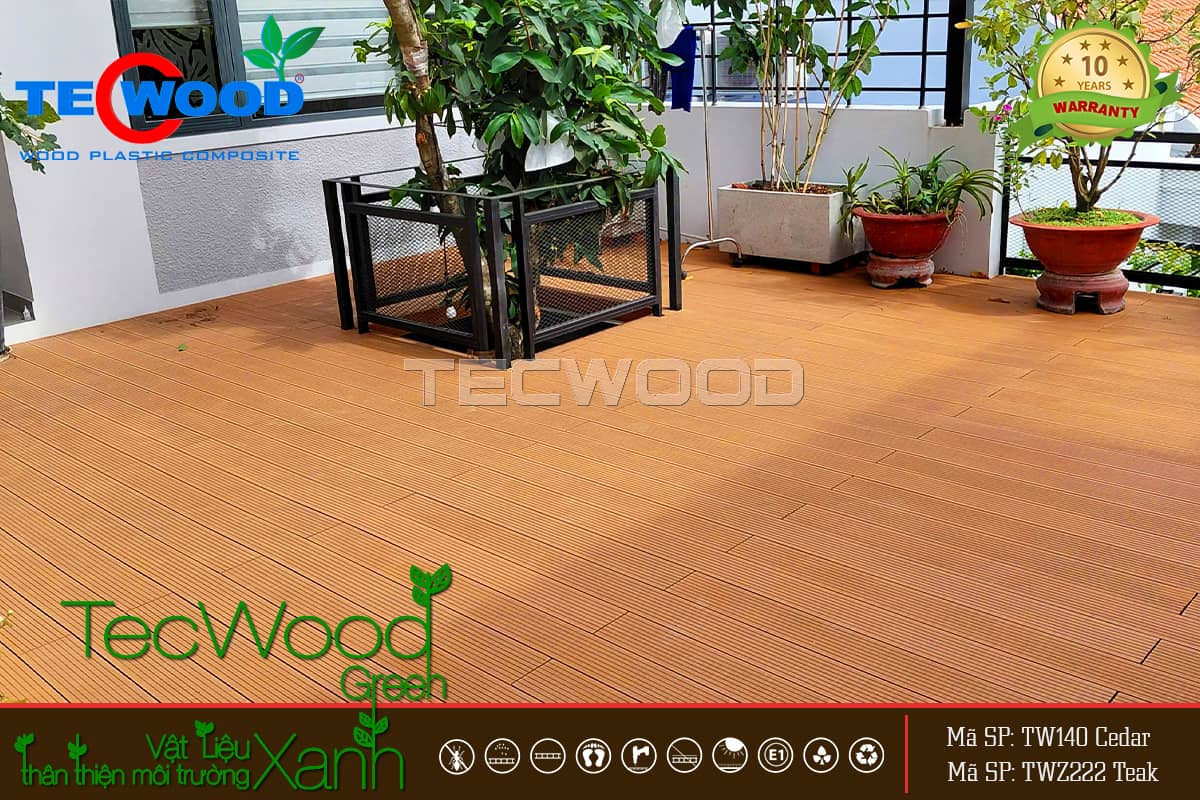 Lát sàn sân thượng thế nào để không gian nhỏ trông rộng hơn?