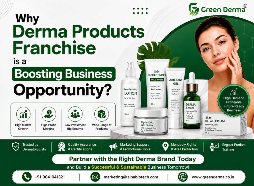 Why Derma Products Franchise is Boosting Business Opportunity?