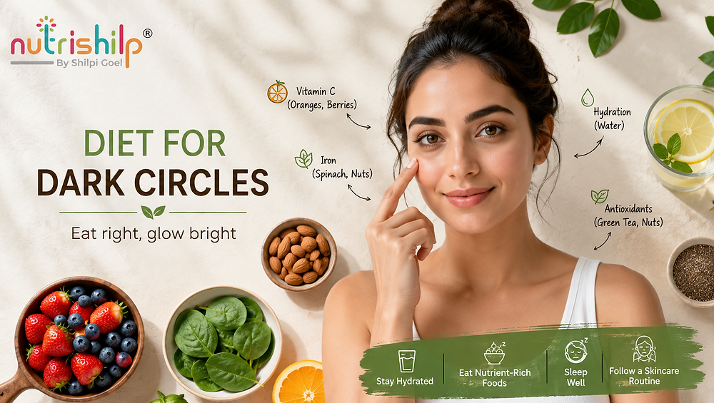 Diet for Dark Circles: Best Foods for Brighter Eyes and Healthy Skin