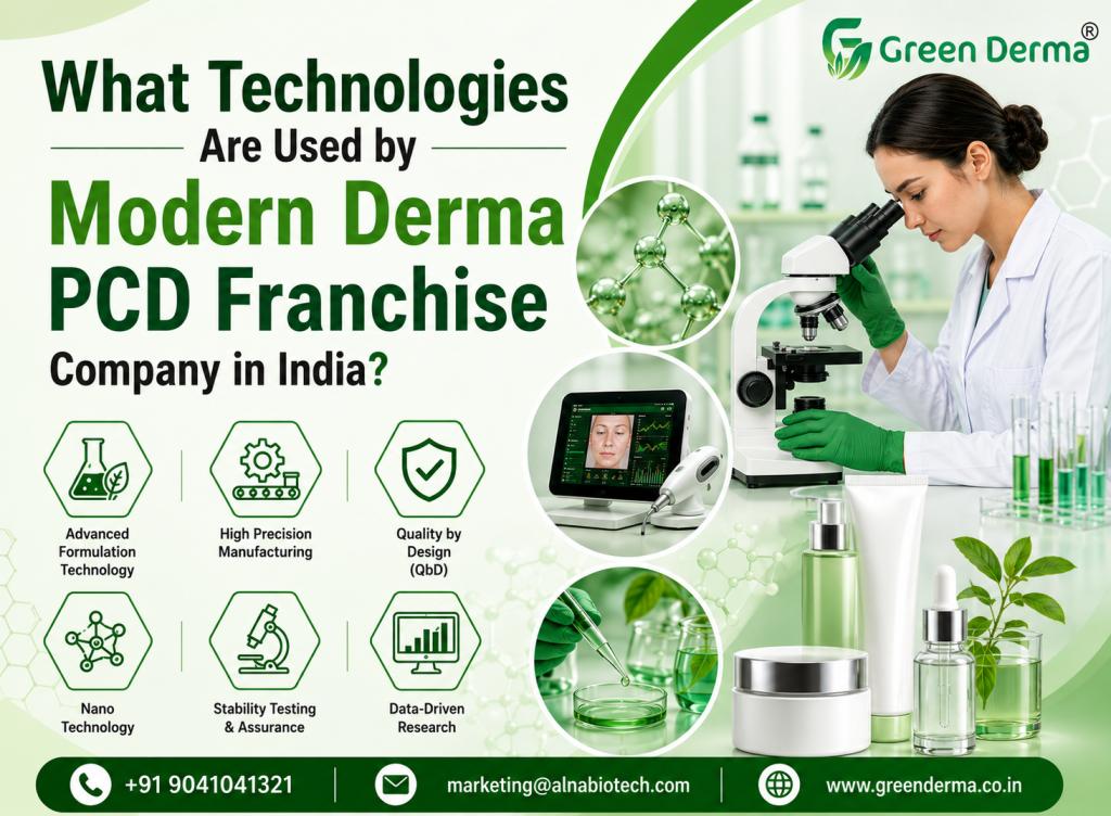 What Technologies Used by Derma PCD Franchise in India?