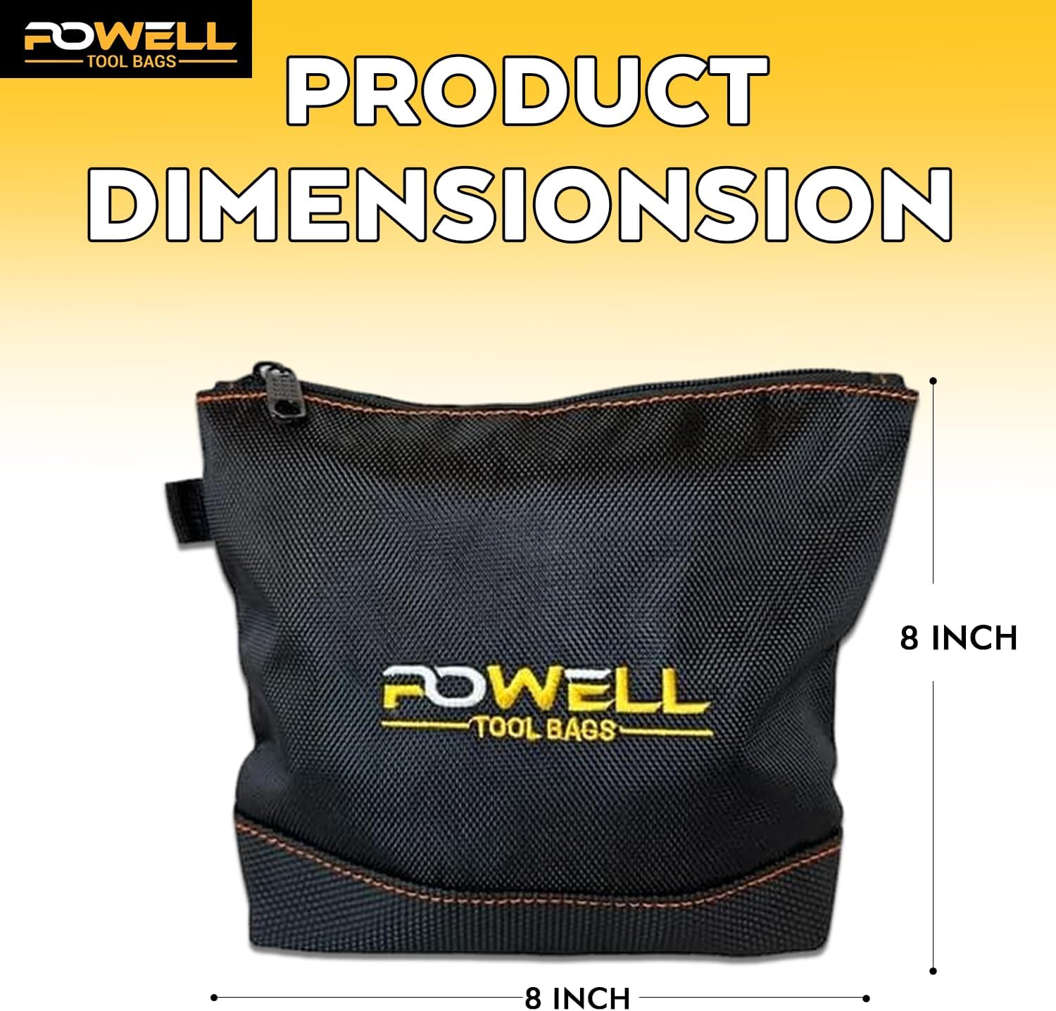 Zipper Tool Bag | 1000 Denier Cordura Nylon Tool Bag – Toolbags.com