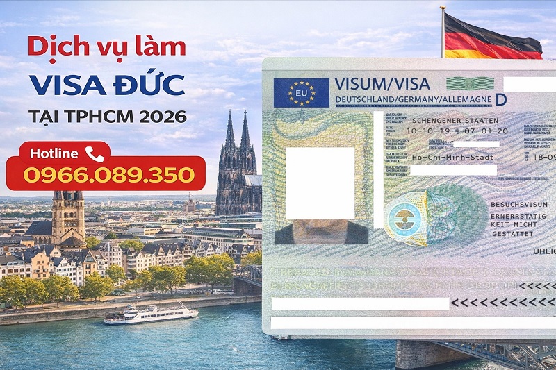 Dịch vụ visa Đức tại TPHCM diện du lịch, công tác, thăm thân