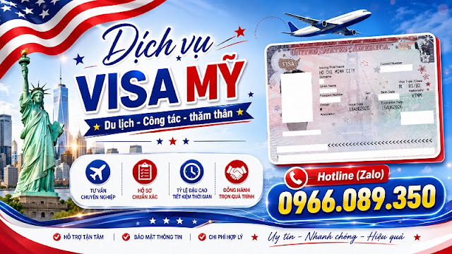 Chuyên xử lý hồ sơ visa Mỹ khó - Đánh giá và khắc phục lỗi rớt