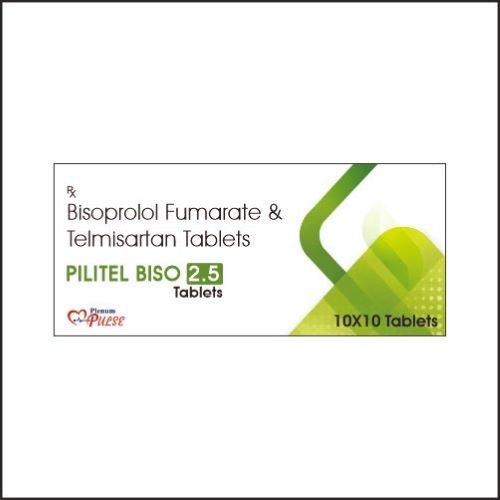 Bisoprolol Fumarate And Telmisartan Tablets | Pilitel Biso 2.5 - Plenum Biotech