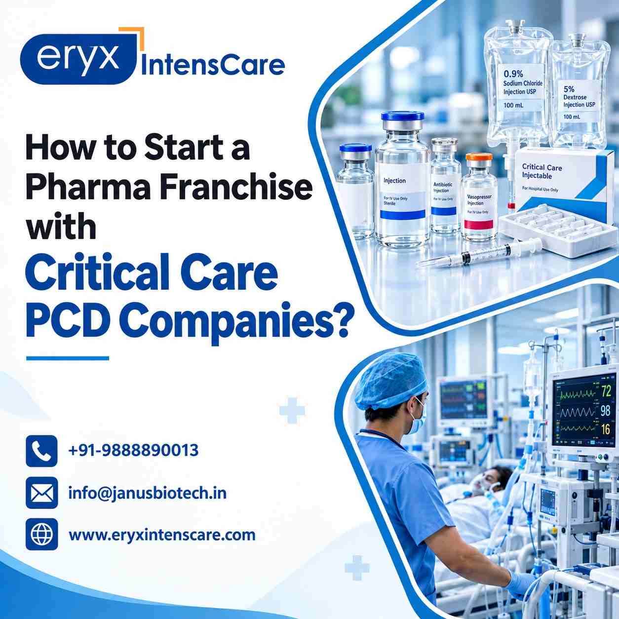 How to Start a Pharma Franchise with Critical Care PCD Companies?