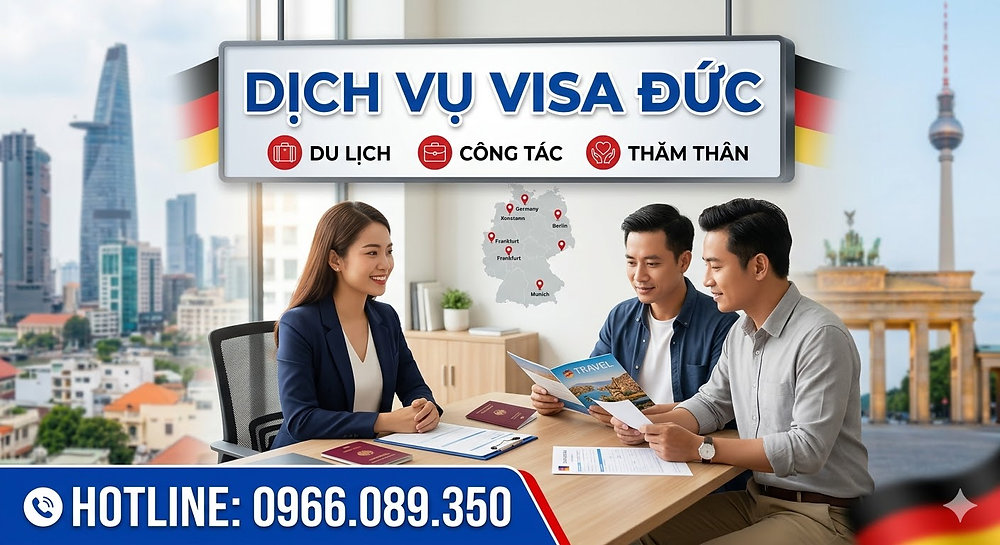 Dịch vụ làm visa thăm thân Đức: Sang Đức thăm người thân, bạn bè