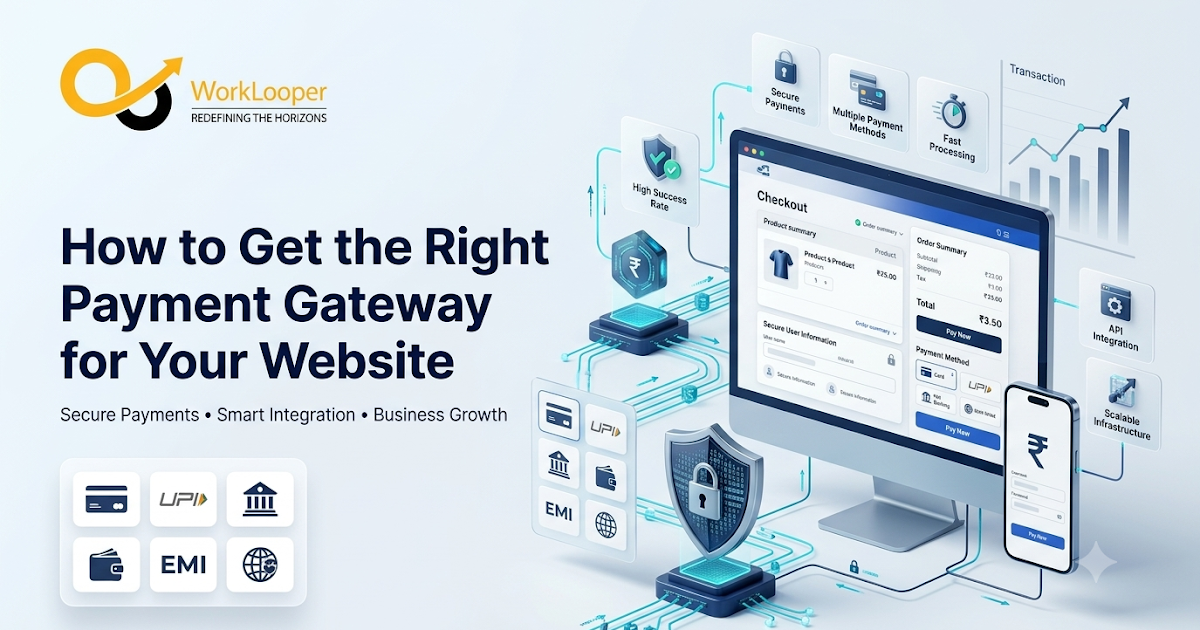 Worklooper: How to Get the Right Payment Gateway for Your Website