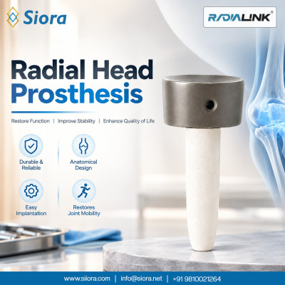 Radial Head Prosthesis HA Coated Sterile Profile Picture