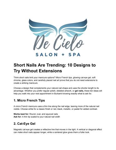 Short Nails Are Trending_ 10 Designs to Try Without Extensions