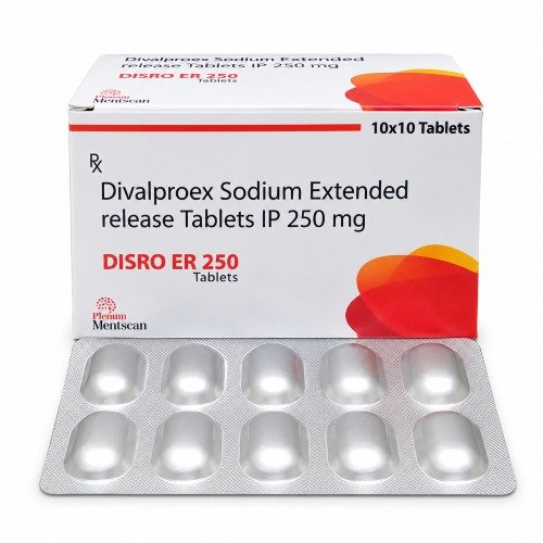 Divalproex Sodium Extended Release Tablets 250 Mg | Disro ER 250 - Plenum Biotech