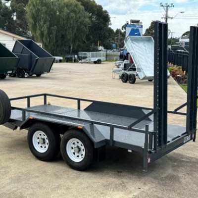 14×6 Plant Equipment Trailer with Open Rails and ITS Suspension Profile Picture
