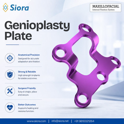 Genioplasty Plate CMF | Siora Surgicals Profile Picture