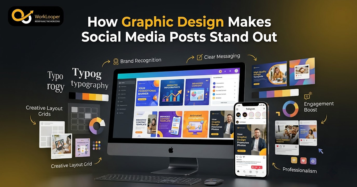 Worklooper:  How Graphic Design Makes Social Media Posts Stand Out