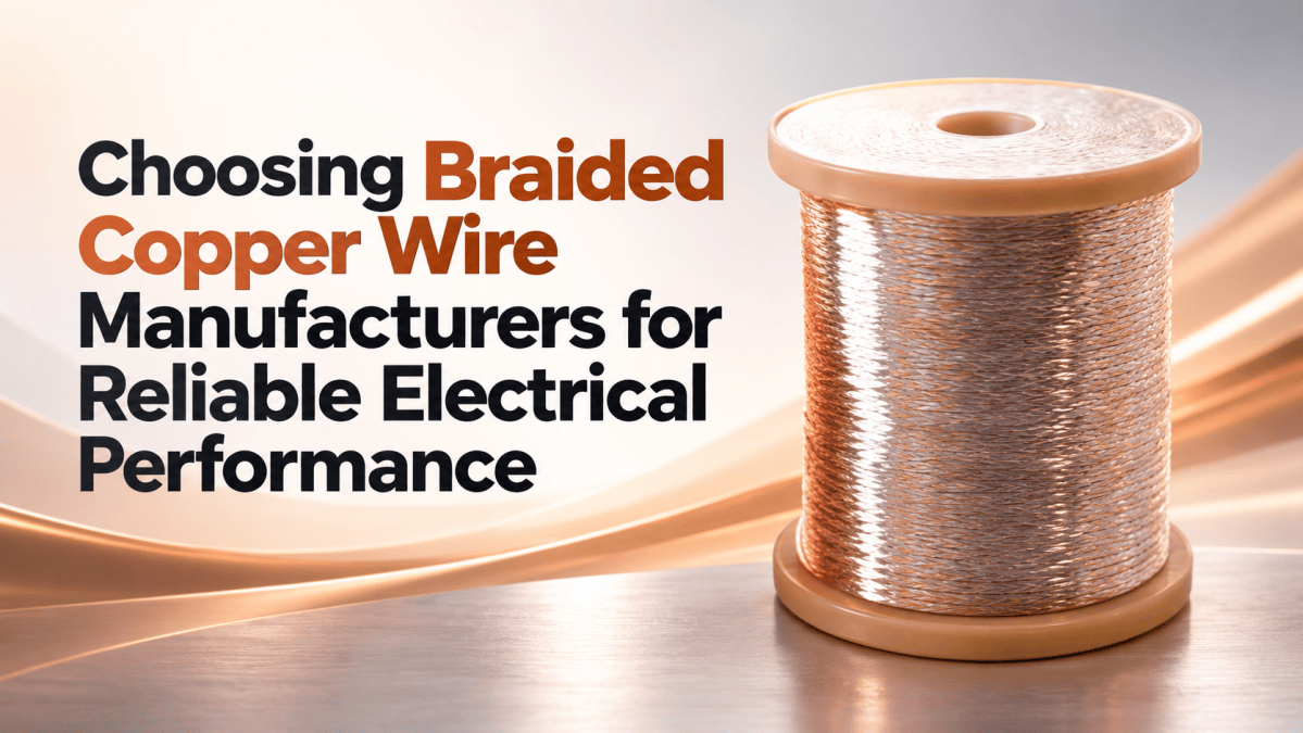 Choosing Braided Copper Wire Manufacturers for Reliable Electrical Performance | Copper Wire, Copper Wire Products-Ganpati Wires