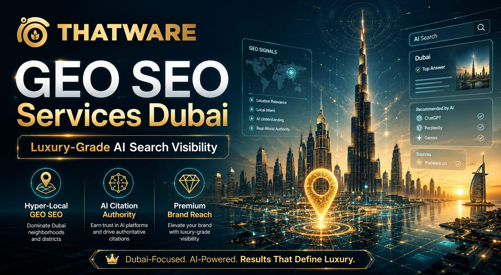 GEO Services UK: Search Visibility & GEO Strategy | ThatWare