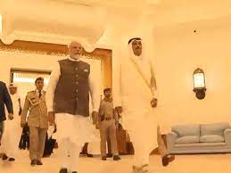 PM मोदी कतर से भारत रवाना : दोहा में कतर के शासक को भारतीय नौसैनिकों की रिहाई पर  कहा धन्यवाद