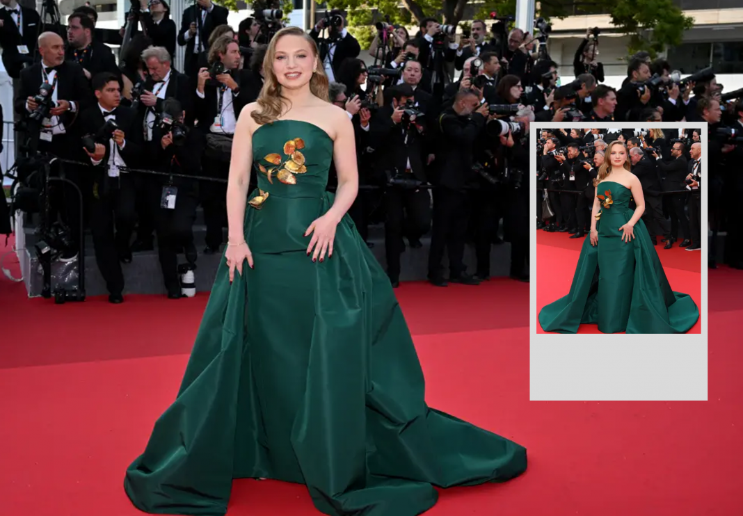 Green Gowns and Golden Genes: Mia Threapleton Steps Into Her Own at Cannes 2025, Echoing Kate Winslet’s Timeless Grace