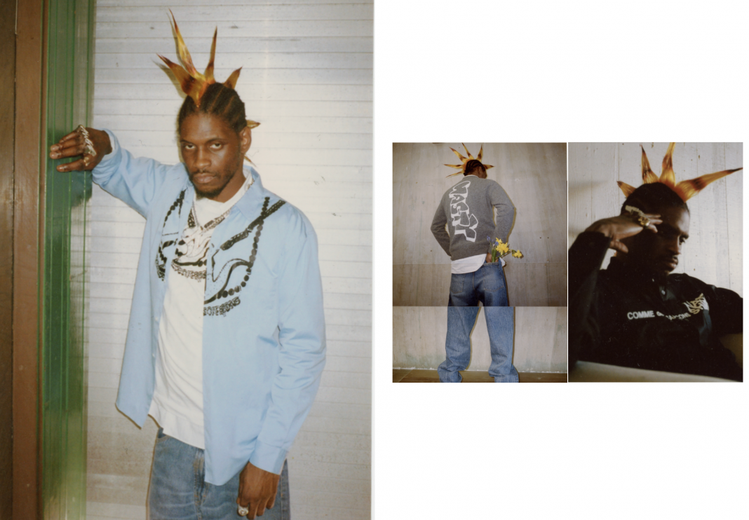 A$AP Nast Channels ’90s cool in Comme des Garçons SHIRT debut