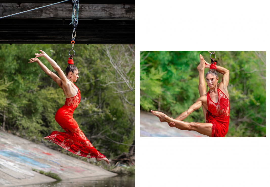 Leila Noone defies gravity and breaks a world record — all by her ponytail