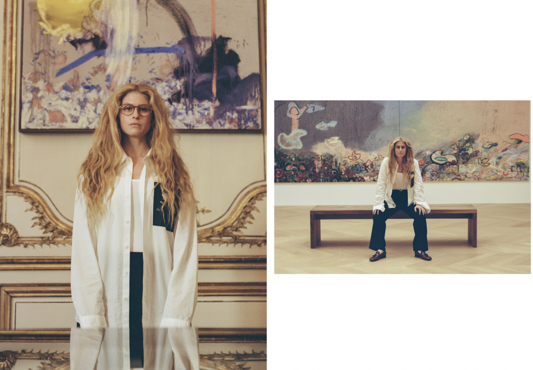 The new solo installation from abstract artist Austyn Weiner portrays her emotional, physical, and spiritual odyssey across three monumental paintings of atmospheric reflection
