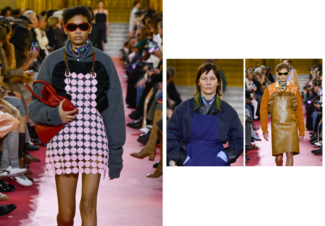 The Apron Rebellion: Miu Miu Elevates The Humble Garment To High-Fashion Radicalism