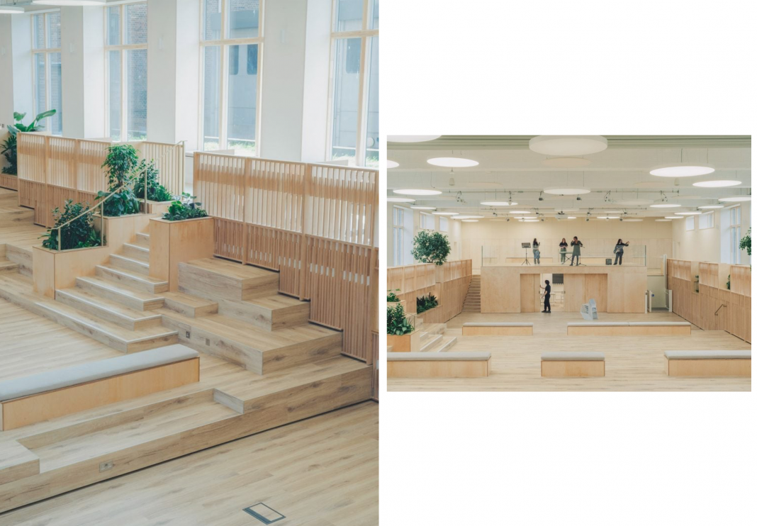 Swimming pool to study hall: Studio dera’s “the pool” at waltham forest college