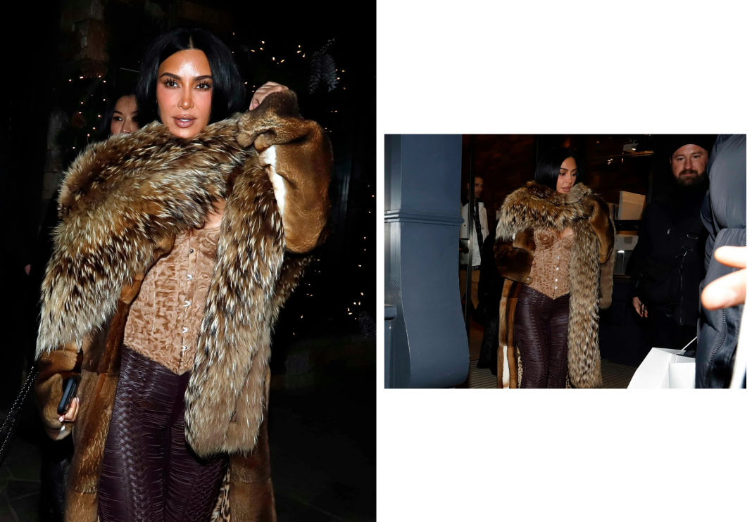 Alpine Provocateur: Kim Kardashian’s Risqué Aspen Après-Ski Style