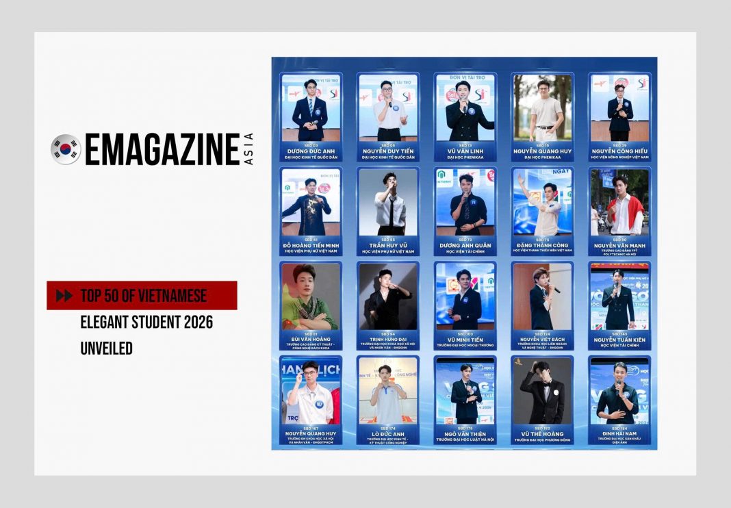 Top 50 of Vietnamese Elegant Student 2026 unveiled