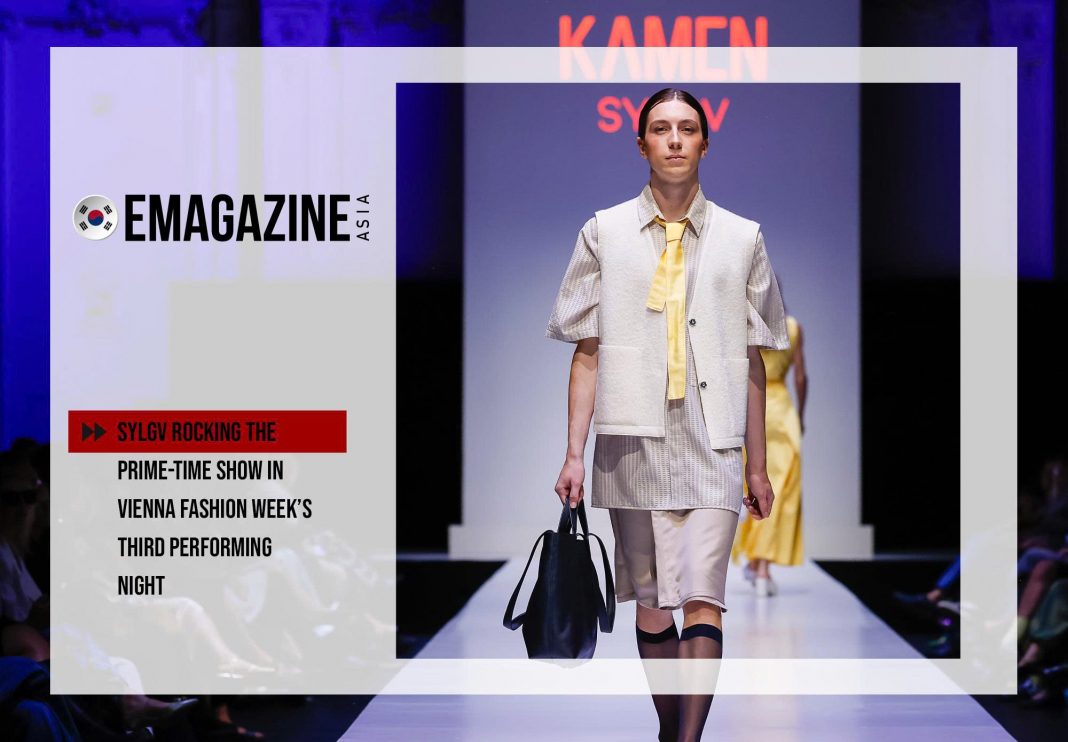 SYLGV rocking the prime-time show in Vienna Fashion Week’s third performing night