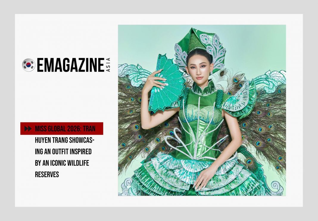 Miss Global 2026: Trần Huyền Trang trình làng trang phục dân tộc lấy cảm hứng từ rừng Nam Cát Tiên