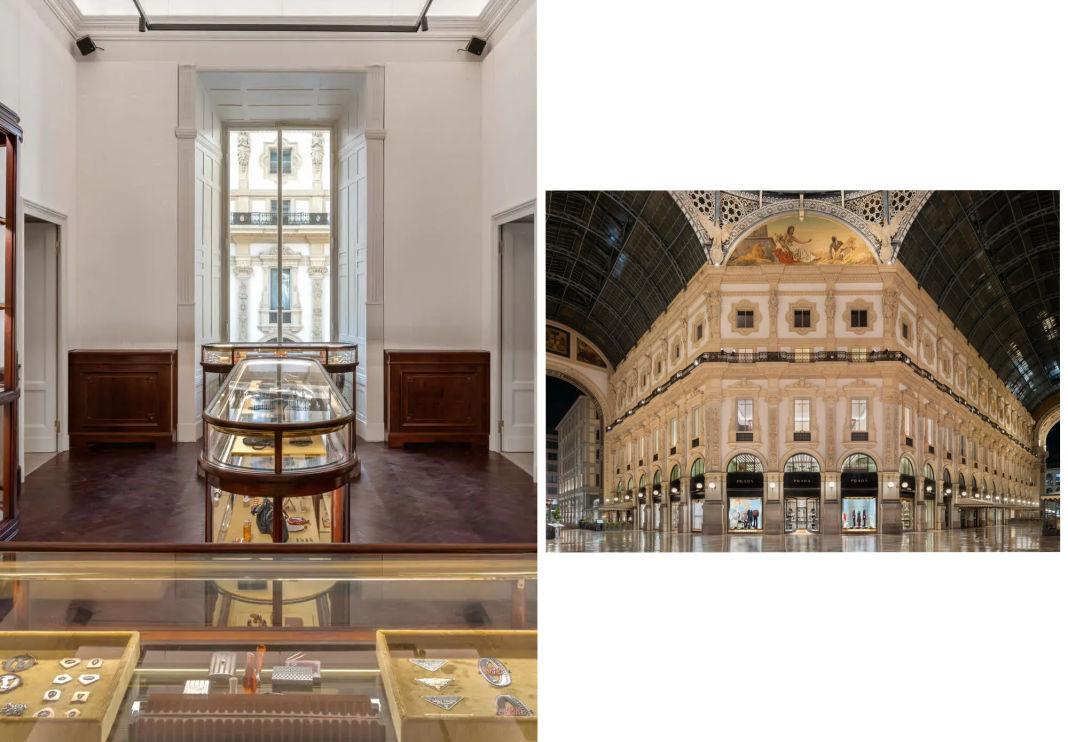 Inside Prada Galleria, Where Retail Becomes a Milanese World