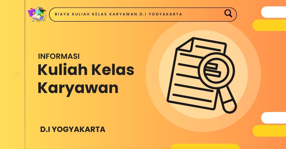 Biaya Kuliah Kelas Karyawan Sekolah Tinggi Arsitektur YKPN Yogyakarta 2026