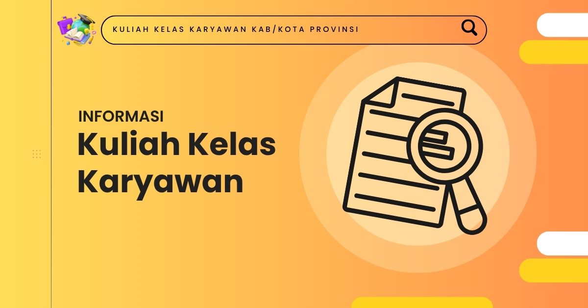 Kuliah Kelas Karyawan Kabupaten Kepulauan Mentawai  2026