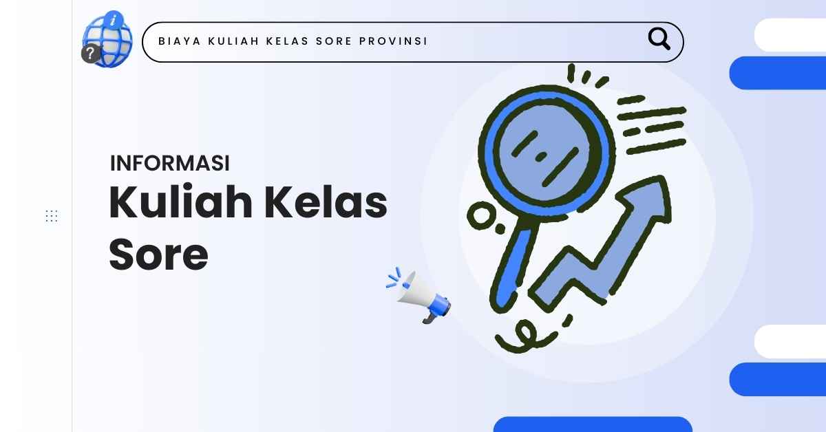 Biaya Kuliah Kelas Sore Sumatra Utara 2026