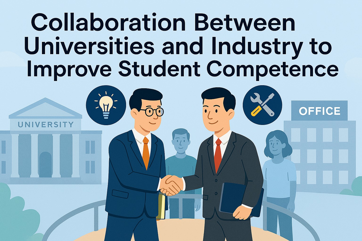 Collaboration Between Universities and Industry to Improve Student Competence