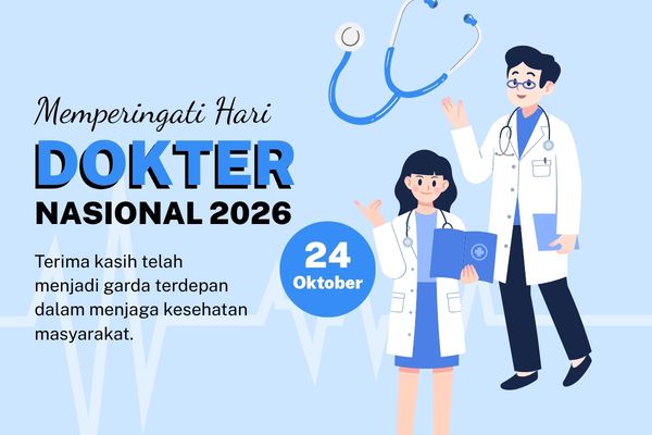 Hari Dokter Nasional 2026, Sejarah dan Peran Dokter dalam Pelayanan Kesehatan Indonesia