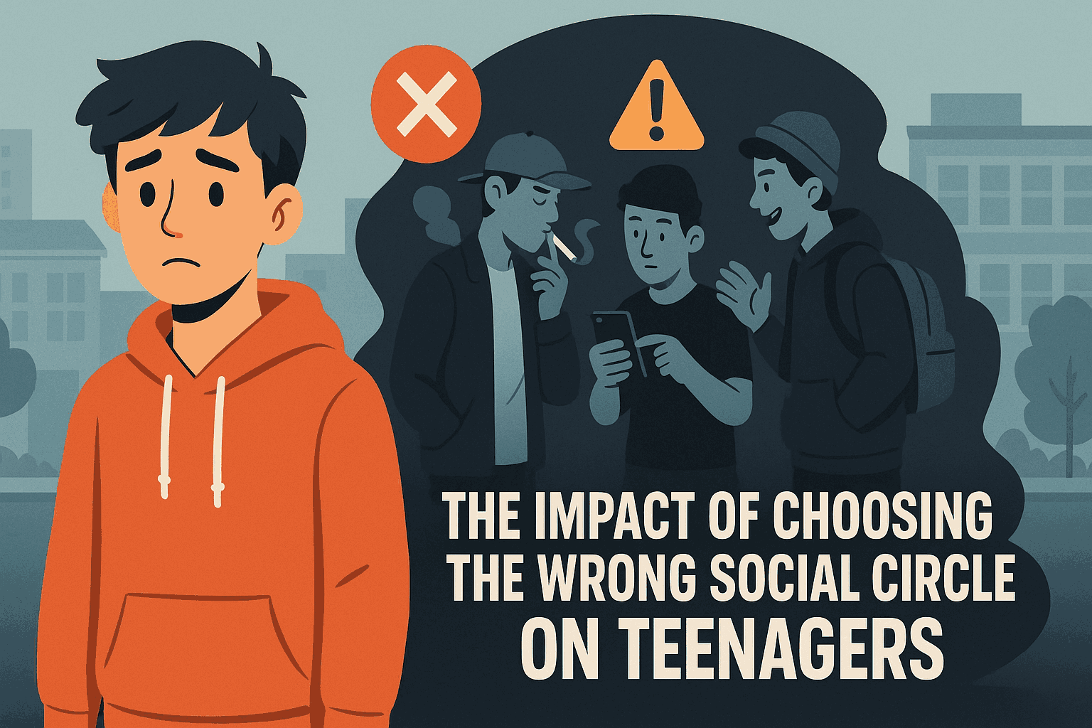 The Impact of Choosing the Wrong Social Circle on Teenagers