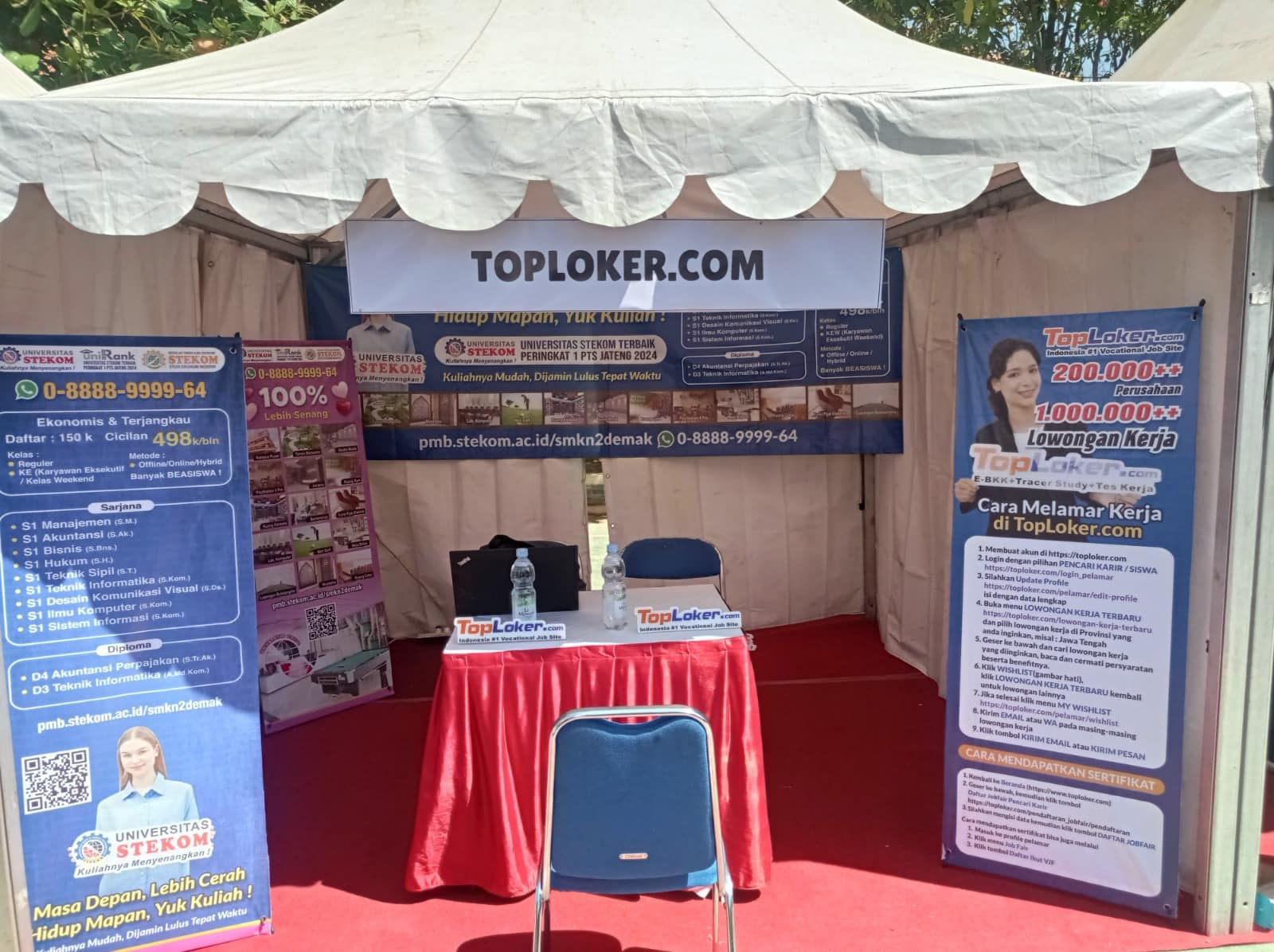 TopLoker.com Sukses Gelar JobFair di SMKN 2 Demak: Kesempatan Emas untuk Siswa Siap Kerja