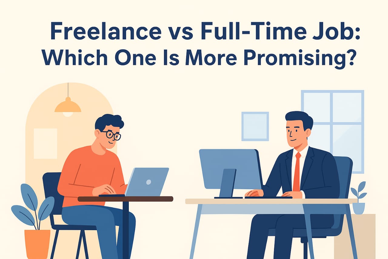 Freelance VS Full-Time Jobs: Which One Is More Promising?