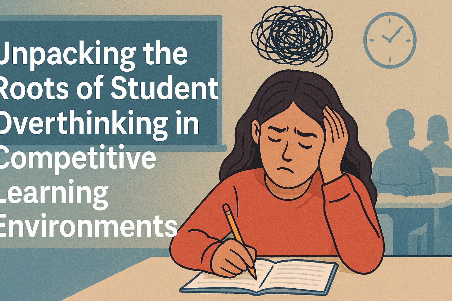 Unpacking The Roots of Student Overthinking in Competitive Learning Environments